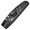Voice Magic Remote for LG OLED QNED NanoCell Webos Smart TV Magic Remote Control Replacement AKB75855501 AN-MR20GA MR19BA MR21 MR22 MR23 MR24 GA GN GC MR18BA MR650A, with Pointer Function