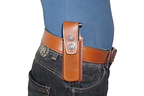 Koltster K31105 2 Slot Pancake Leather Holster Thumb Break Closed-End Rh & Single Magazine Pouch Fits Cz 75 #TOP6