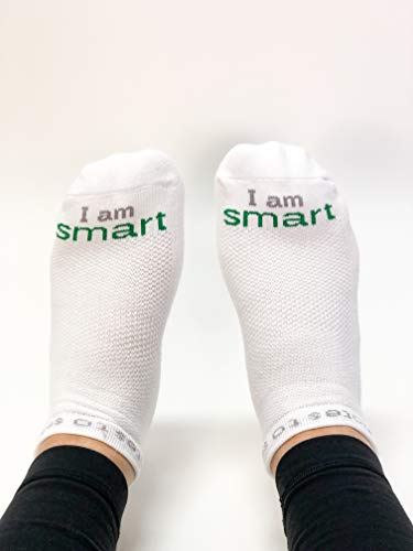 Image of notes to self Socks - Daily Affirmations, Inspirational Socks for girls & boys