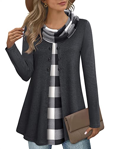 Gaharu Sweatshirt Damen Lang Geschnitten Pullover Frauen Hoodie Tailliert...