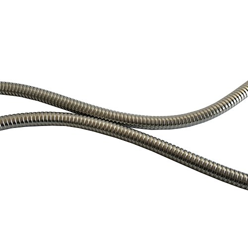 Weirun Kitchen 59-Inch Or 150Cm Pull Down Sink Faucet Replacement Pull Out Spray Head Hose Stainless Steel, Brushed Nickel #TOP6