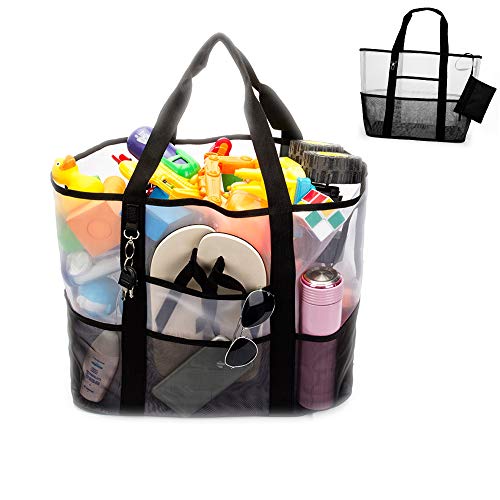 Poleonmor - Bolsa de Red para Juguetes de Arena (38,5 L)