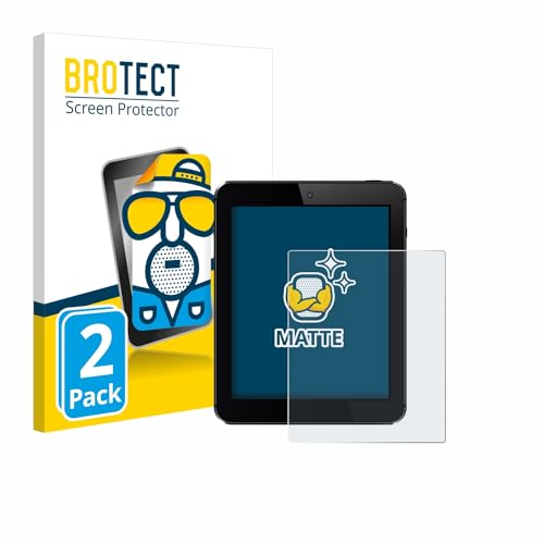 BROTECT 7' Entspiegelungs-Schutzfolie für Navigation mit 7,0 Zoll (17.8 cm) [154.8 mm x 87 mm, 16:9] (2 Stück) Matt, Anti-Fingerprint