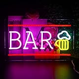 leuchtreklame buchstaben gebraucht 【Hohe Qualität, Sicherheit, Energieeinsparung】: BAR-Leuchtreklamen bestehen aus hochwertigen flexiblen Silikon-LED-Streifen und Acrylplatten mit starker Lichtdurchlässigkeit, weichem und gleichmäßigem Licht. Letter Neon Light wird in einem ultragroßen 39 x 32 cm (15,4 x 12,4 Zoll) 59-Zoll-Stromkabel geliefert, das Sie überall in Ihrem Zimmer aufhängen können. USB-Schnittstelle für die Stromversorgung ist ebenfalls sehr praktisch.