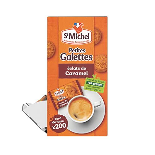 Miniatura 8 de St Michel - Distribuidor De Galletas Pequeñas Con Trocitos De Caramelo - 200 Galletas Pequeñas En Bolsa Fresca - Ideal Para Café O Té