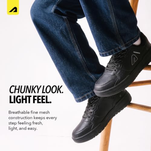 Image of Boldfit Shoes for Man Stylish Sneakers for Man Chunky Street Style Casual Lace Up Shoes for Men Comfortable Sneakers for Boys Lightweight Casual Sneaker Shoe for Men