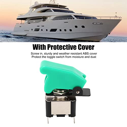 Interruptor de alavanca de liga de alta condutividade de 5 unidades com capa protetora DC12V para co
