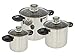 Price comparison product image Bo-Camp - Cookware set - Elegance Compact 3 - Stainless steel