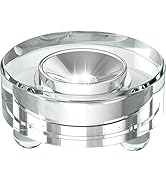 Uonlytech LED Lights Display Base Lighted Base Stand for Crystal Glass Resin Art Resin Display Gl...