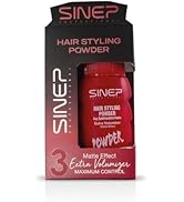 SINEP Professioneel haarstylingpoeder, 20 g, matte look, extra volume, maximale controle