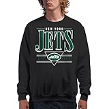 New York Jets Established Retro - NFL Adult Crew Fleece for Men & Women