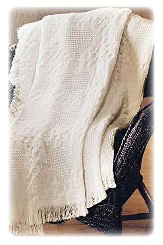 Heavenly Sympathy Heart Blanket with Poem Card