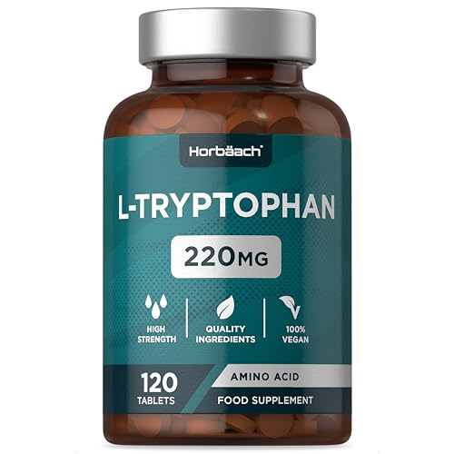 Horbaach L-Tryptophan 220mg Vegan Tablets