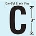 Die Cut Letter Label, C