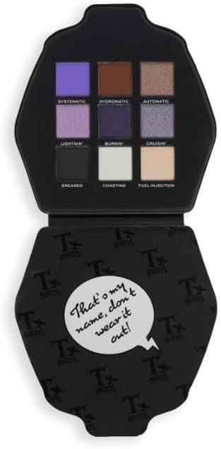 Revolution X Grease T Birds Rock'n Roll Shadow Palette 9 X 0.03 oz/1.0 g, smoky with matte