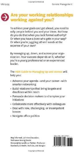 HBR Guide to Managing Up and Across (HBR Guide Series)