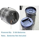 2 Pack LED Camping Lantern ,Battery Powered Hanging Lanterns - Survival Kit for Hurricane, Emergency, Storm, Power Outage - Image 3