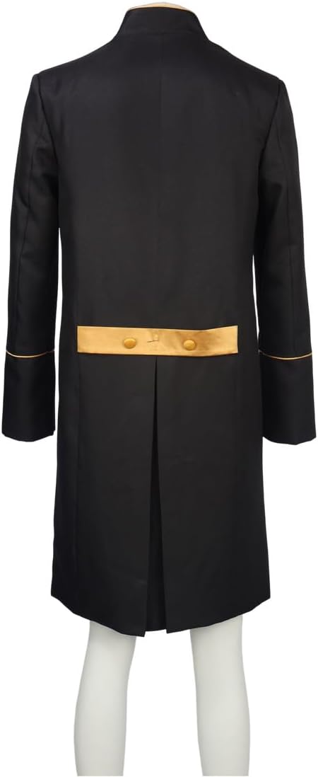 chigemianbaoba Men's Short Cassock Church Choir Minister Robe Pulpit Liturgical Clergy Robe Coat - Image 3
