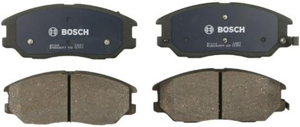 BOSCH BC1013 QuietCast Premium Ceramic Disc Brake Pad Set - Compatible with Select Hyundai XG350; Kia Amanti, Sedona; FRONT