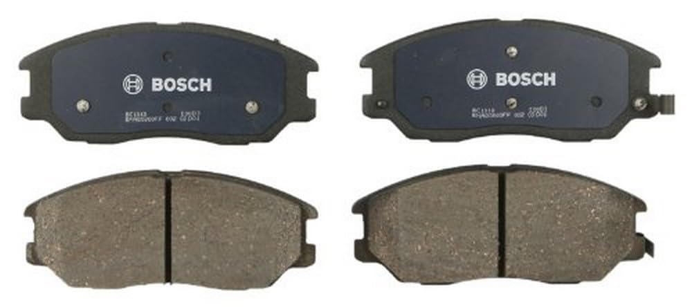 Bosch Automotive BP1078 QuietCast Premium Semi-Metallic Disc Brake Pad Set For: Subaru Forester, Legacy, Outback, B9 Tribeca, Tribeca, WRX, Front — view 225