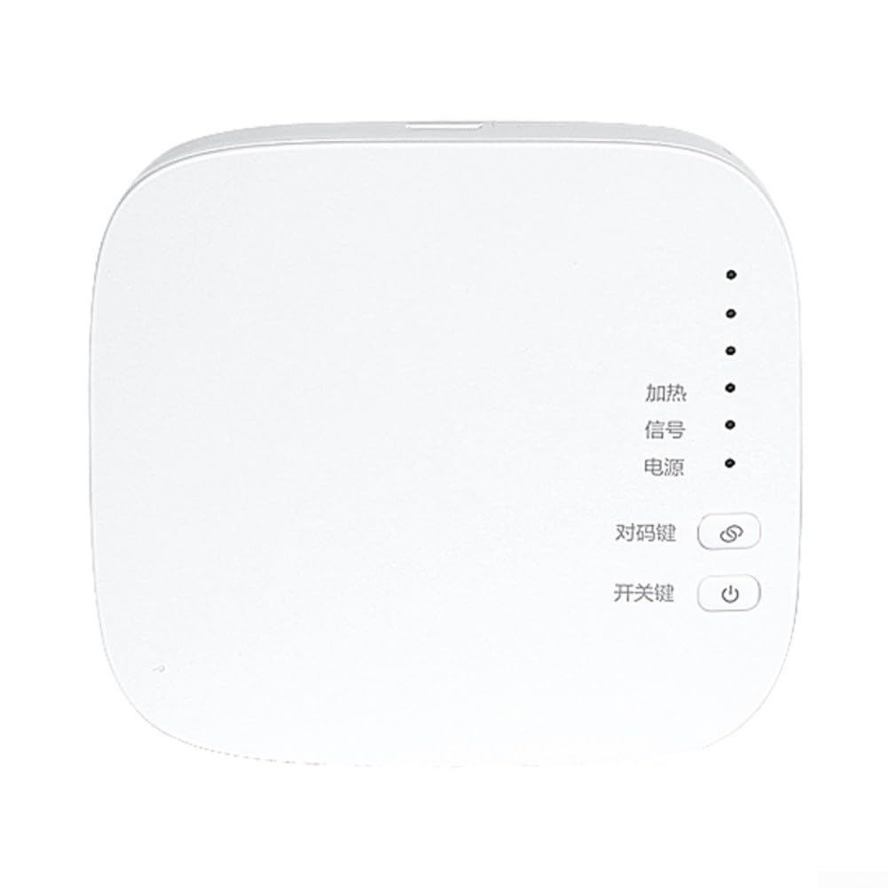 Termostato inalámbrico de caldera con control de calefacción y refrigeración, activación por voz, programación de aplicaciones, precisión de ± 0.5 °C (con WiFi)