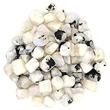 Natural Raw Moonstone Crystal Stones – Healing Reiki Energy Gemstones for Meditation, Intuition, and Chakra Balancing – Rough Unpolished Moonstone Crystals