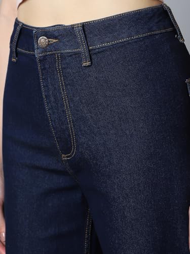Image of HIGH Star Women's Straight Fit Mid Rise Jeans