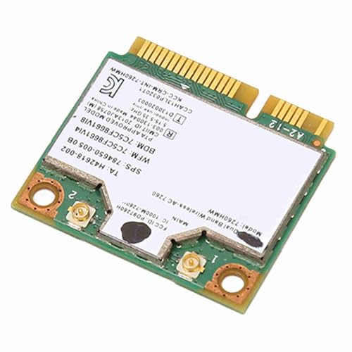 Tarjeta de red inalámbrica Ejoyous Mini PCIe WiFi 1200Mbps Dual Band BT 4.0 802.11ac para Laptop y Desktop miniatura 7