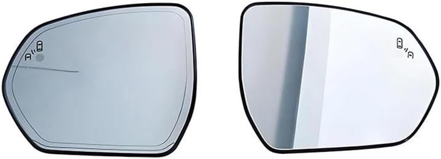 Wing Door Mirror Glass For Taurus 2015-2018 Car Rearview Mirror Glass Lens Mirror Heating Blind Spot Lens Rearview Mirror(Blind spot heating L)