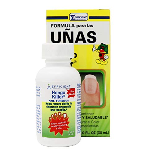 Hongo Killer Nail Formula, Helps Improve the Appearance of Discolored Fingernails & Toenails, Promotes Healthy-Looking Nails, 1 Fl Oz Bottle