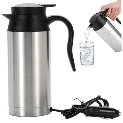 Tetera Eléctrica Portátil 750ml Acero Inoxidable 12V/24V miniatura 4