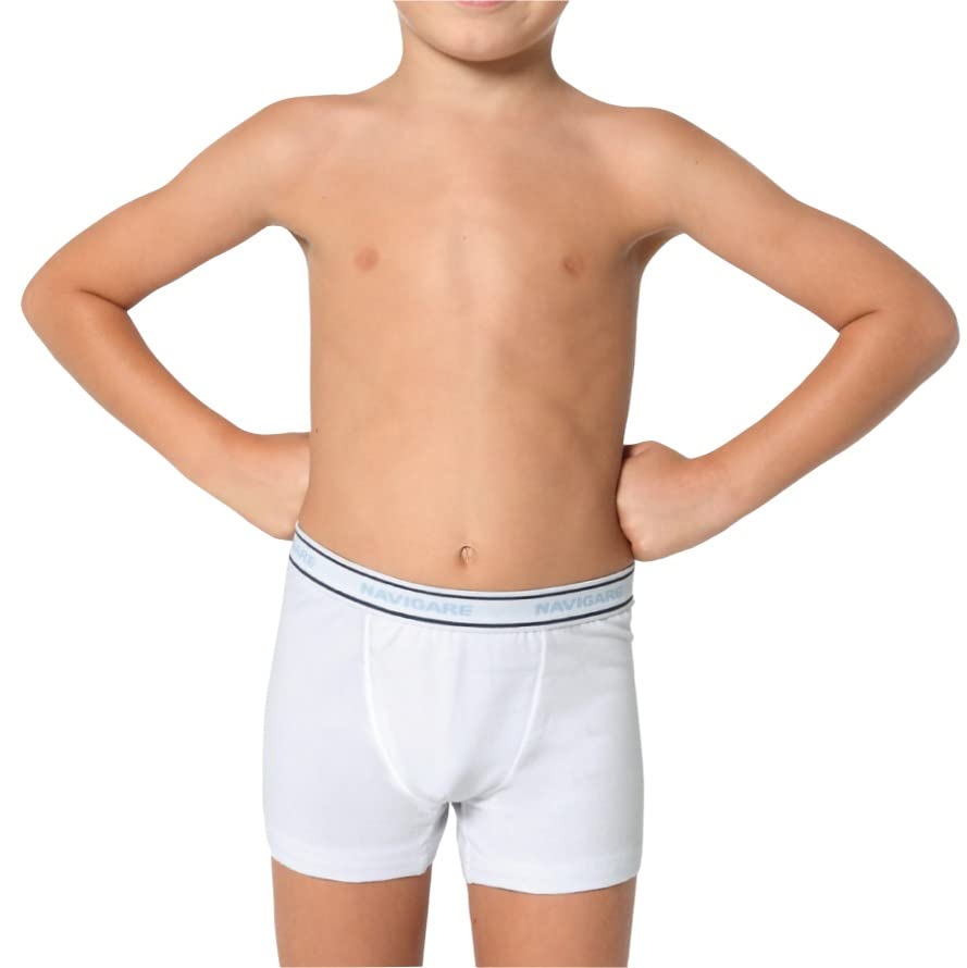 Navigare 12 Pezzi Boxer Bambino 13022 in Cotone Elasticizzato