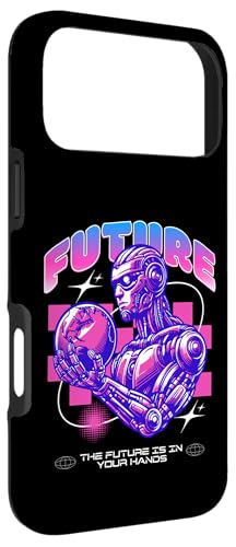 Coque iPhone 17 Pro Max Futur Robot préservant les objectifs photo