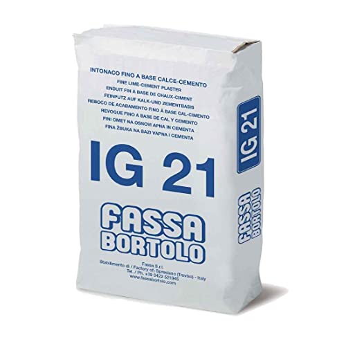 Intonaco di finitura per interni/esterni 30Kg IG21 Fassa - Colore: BIANCO