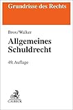 Allgemeines Schuldrecht (Grundrisse des Rechts)