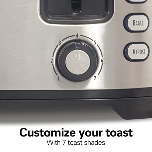 Hamilton Beach Extra Wide Slot Toaster With Defrost And Bagel Functions Shade Selector, Toast Boost, Auto-Shutoff And Cancel Button, 4 Slices, Black #TOP5