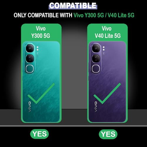 Image of Back Cover for Vivo Y300 5G / V40 Lite 5G | Full Camera Protection | Premium Liquid Silicon Case | Flexible Bumper Case for Vivo Y300 5G / V40 Lite 5G (Dark Blue)