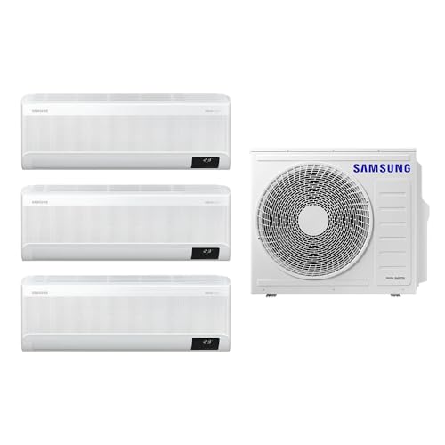 Samsung Tri-Split WindFree 24.000 BTUs (Hi Wall 1x9.000 + 1x12.000 + 1x18.000) Quente/Frio... Samsung Tri-Split WindFree 24.000 BTUs (Hi Wall 1x9.000 + 1x12.000 + 1x18.000) Quente/Frio...