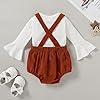 Tiny Cutey Newborn Baby Girl Clothes Bell Sleeve R... #2