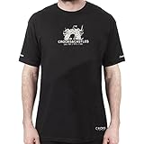 Crooks & Castles Men's Knit Crew Worldwide Medusa T-Shirt