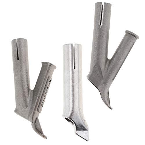 F Fityle Bocal Do Triângulo Da Soldadura De Velocidade Da Liga 2xTitanium Para O Soldador Plástico D