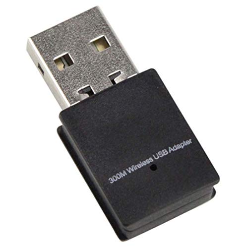 uu19ee Mini 300Mbps 2.4GHz Inalámbrico USB Router Signal Booster Tarjeta de Red 802.11N WiFi Dongle Receptor