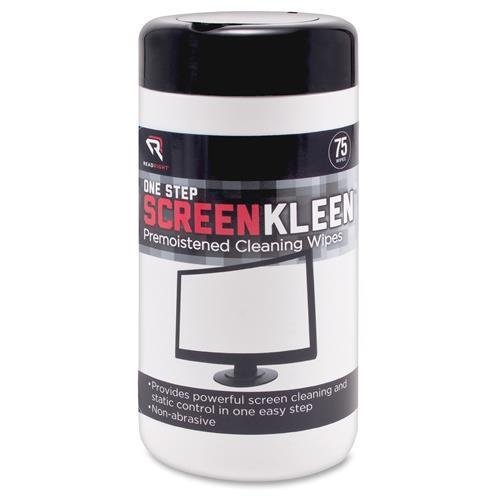 Read/Right CRT Screen Cleaning Wipes, 75/PK