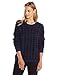 BCBGeneration Women's Textured Houndstooth Pullover