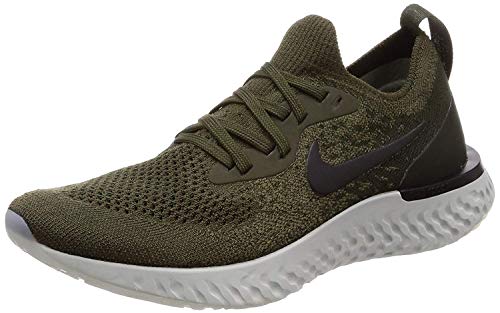 WMNS Epic React Flyknit AQ0070 300 Cargo Khaki/Black/Sequoia Women's Running Shoes