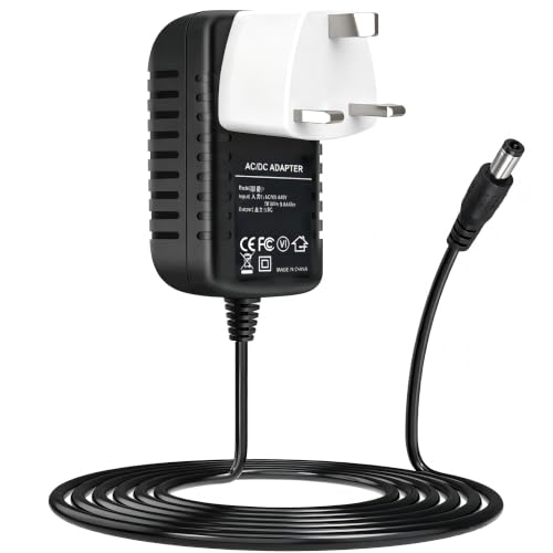 Guy-Tech 9V AC Adapter for Surfy Industries Effect Pedal Surfybear Compact Deluxe,SurfyTrem Tremolo,SurfyTrem Deluxe Tremolo,Stereomaker ABY Switch Effect Pedal Power Supply