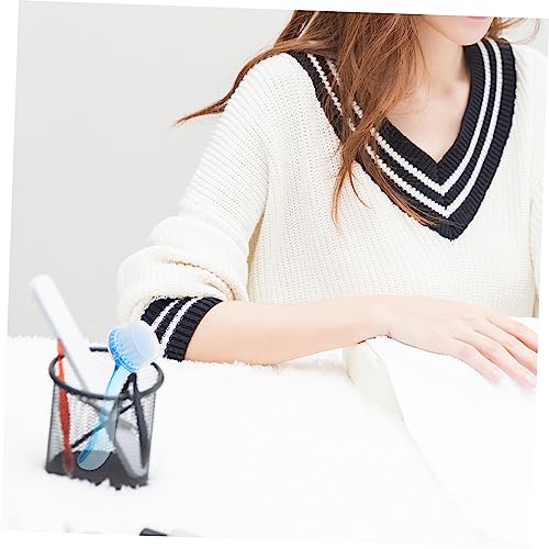 FOMIYES 6 Pçs Escova De Limpeza Facial Acessórios Para Unhas Cabo De Ferramentas De Limpeza Escova D