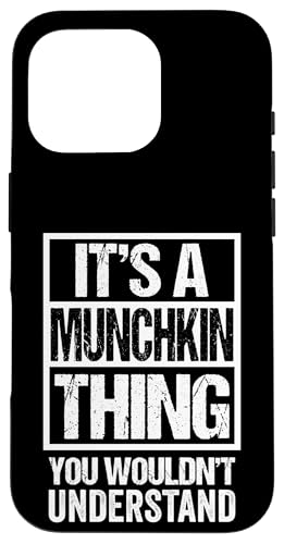 Funny Munchkin Breed Breeder Quote Munchkin Cat Lover �X�}�z�P�[�X iPhone 16 Pro �p