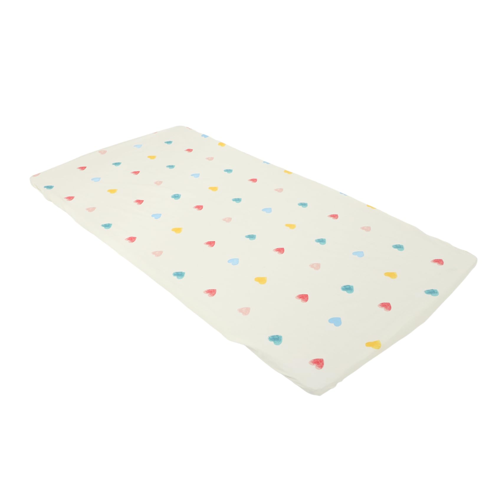 Housse de lit coton lavable et pratique pour matelas de berceau d'enfant