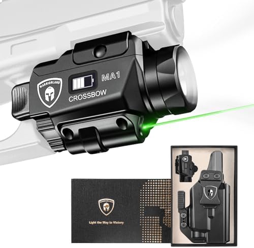 WARRIORLAND MA1 concealed carry holster with secure rail clamp and Glock compatibility